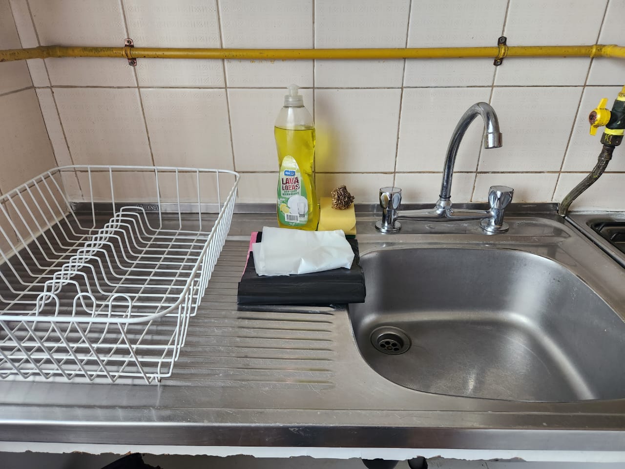 cocina cabaña para 8 personas en pucon