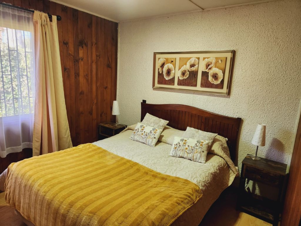 Habitacion matrimonial Cabaña para 8 personas (2)