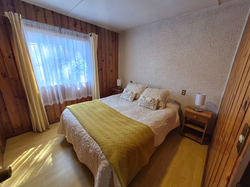 cabaña hasta 5 personas en pucon- dormitorio matrimonial