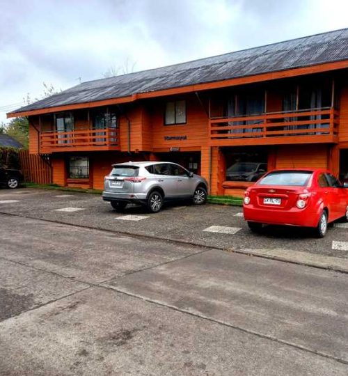 Estacionamiento del hotel kernayel, exclusivo para huespedes